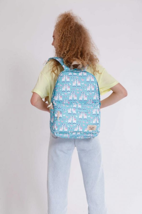 Kaukko Nature Sırt Çantası Lama Turkuaz K1326 - 6