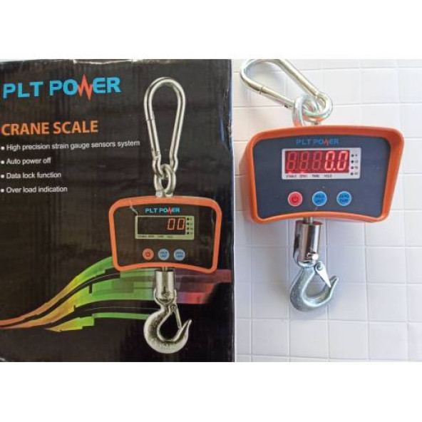 1 TON BÜYÜK EKRAN VİNÇ TERAZİ-CALASKAR BASKÜL-2 YIL GARANTİLİ - 2