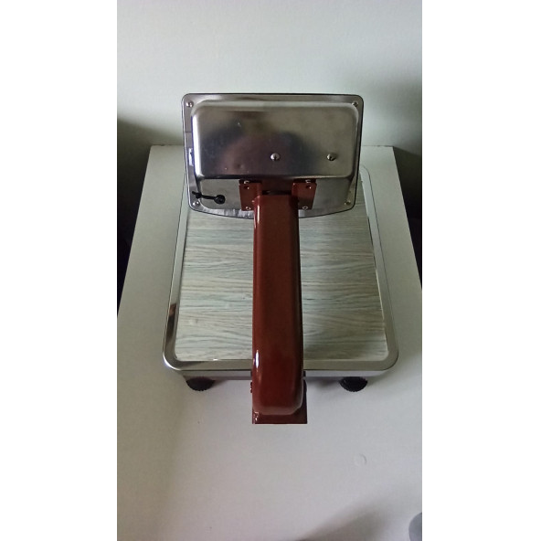 100 Kg Akülü Fiyat Hesaplı Elektronik Terazi Şarjlı Katlanır Boyunlu Kantar - 4