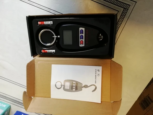 200 KG VİNÇ KANTARI-ASKI KANCALI TERAZİ-GARANTİLİ - 5