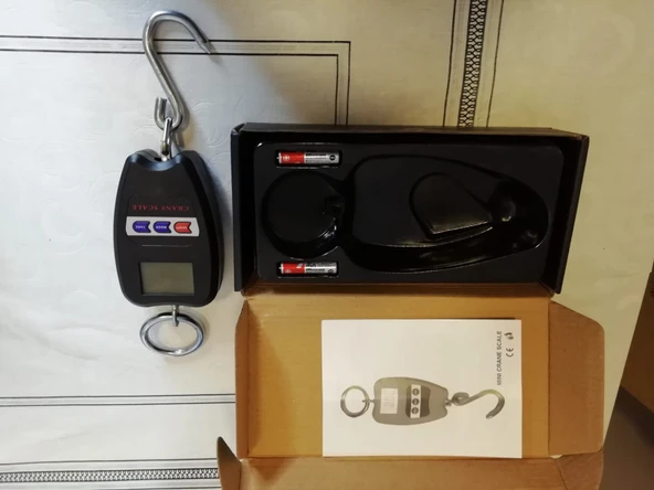 200 KG VİNÇ KANTARI-ASKI KANCALI TERAZİ-GARANTİLİ - 3