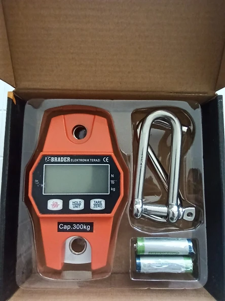 300 KG VİNÇ TERAZİ-CALASKAR KANTARI-2 YIL GARANTİLİ - 4