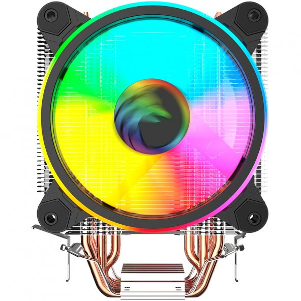 Gametech Hd6.2 Pro Cpu Soğutucu 2X12 Cm Led Fan Intel Amd 2011 - 2