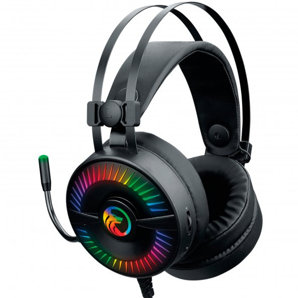 Gametech Vol-i 7.1 Surround Rainbow Aydınlatmalı Oyuncu Kulaklığı - 3