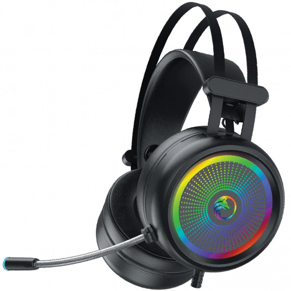 Gametech Feel 7.1 Surround Rainbow Aydınlatmalı Oyuncu Kulaklığı - 5