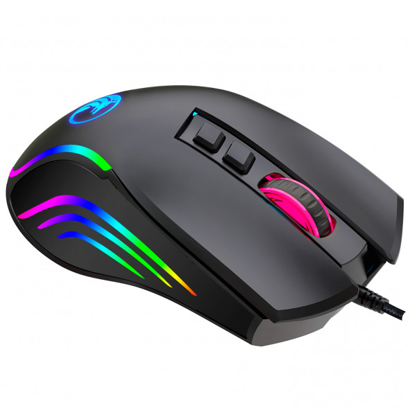 Gametech Prime Makro Tuşlu 12800 Dpı Rgb Led Işıklı Gaming Oyuncu Mouse - 8