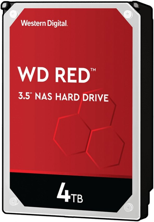 WD Red T2-WD40EFAX 4 TB 5400 RPM 64 MB 3.5" SATA 3 NAS 7/24 HDD
