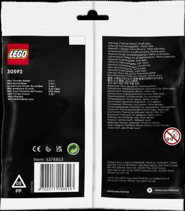 LEGO Ninjago 30592 Mini Thunder Raider - 2