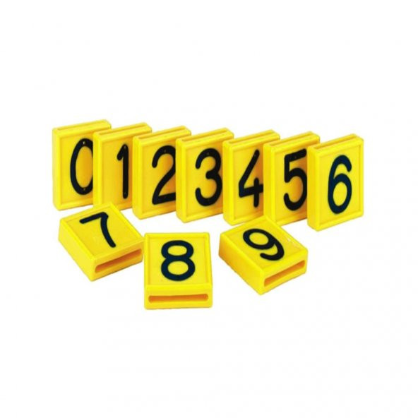 Boyun Askı Numaratörü - İşaretleme Numaraları