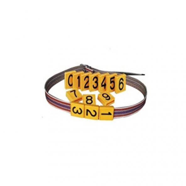 Boyun Askı Numaratörü - İşaretleme Numaraları - 3