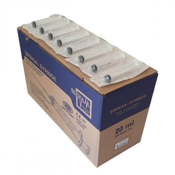 20 cc Steril Enjektör Berika