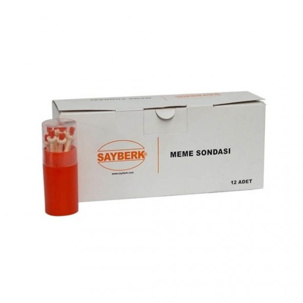 Meme Sondası Plastik Mumlu - 2