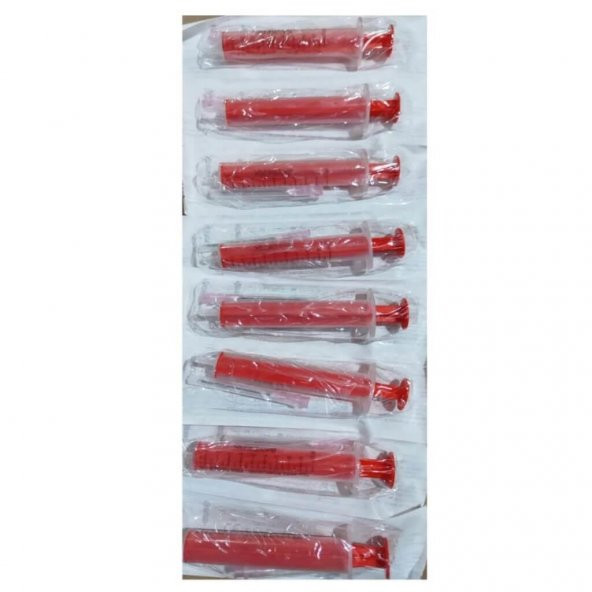 20 cc Steril Enjektör - 125 Adet - Resim 2