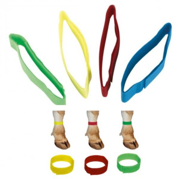 DEDEKS Hayvan Ayak İşaretleme Bandı Sarı - 2