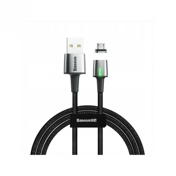 Baseus Zinc Magnetic 2A 1 Metre Micro USB Kablo CAMXC-H01