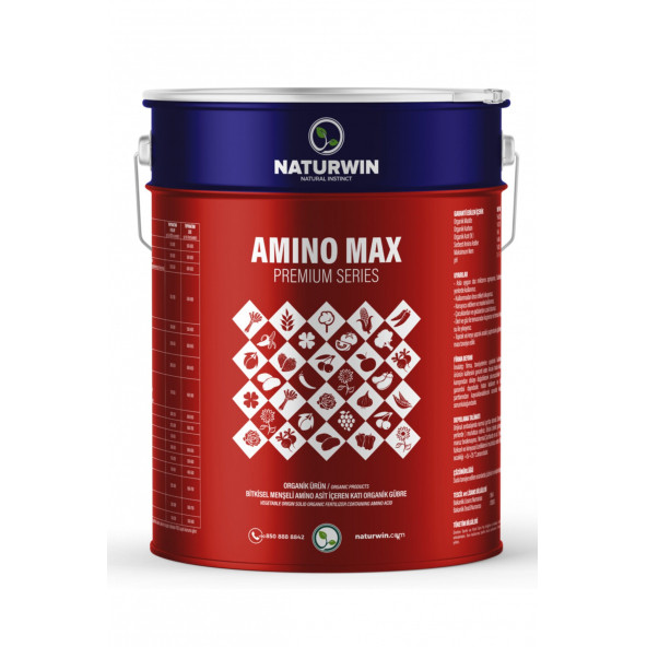 Amino Max Bitkisel Menşeli Amino Asit Içeren Katı Organik Gübre Bitki Besini 10 Kg - 1