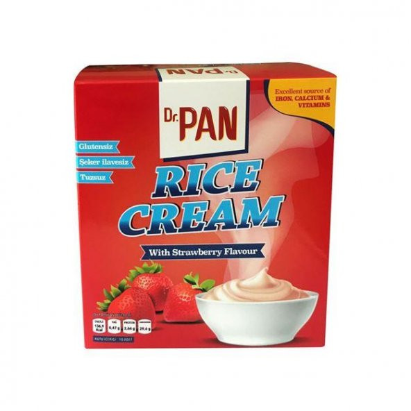 Dr Pan Rice Cream Çilekli 400 gr