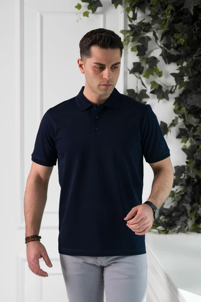 ECER REGULAR FİT LACOST KUMAŞ POLO YAKA PAMUKLU ERKEK T-SHİRT - 9