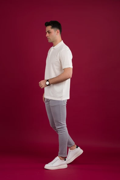 ECER REGULAR FİT LACOST KUMAŞ POLO YAKA PAMUKLU ERKEK T-SHİRT - 11