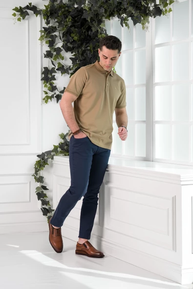 ECER REGULAR FİT LACOST KUMAŞ POLO YAKA PAMUKLU ERKEK T-SHİRT - 2