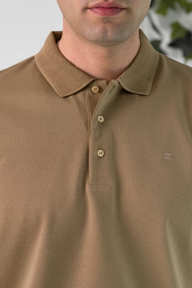 ECER REGULAR FİT LACOST KUMAŞ POLO YAKA PAMUKLU ERKEK T-SHİRT - 5