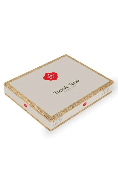 Cotton Box Toprak Vertu Antrasit Çift Kişilik Nevresim Takımı - 3