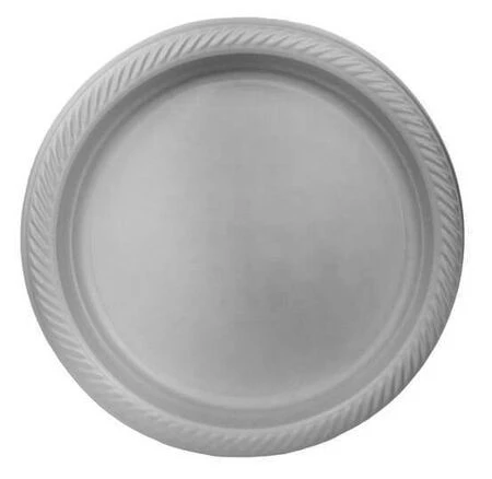 Benim Marifetlerim Gümüş Plastik Tabak 25 Adet 22 cm ürün görseli