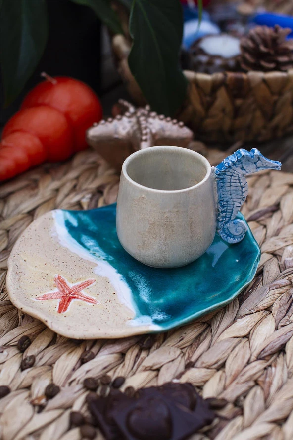 Büyük Resif Tek Kişilik Kahve Fincanı