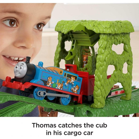 Orjinal Fisher Price Thomas ve Arkadaşları Sodor Safari Kurtarma Görevi Thomas&Friends GXH06 - 3