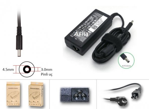 Dell 15-3000 Adaptör Cihazı, Şarj Aleti (65W) - 2