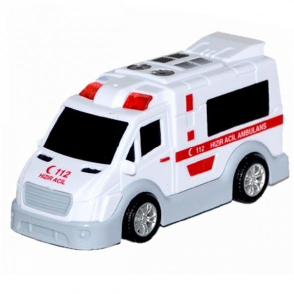 Sür Bırak Ambulans Arabası 12cm