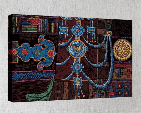 Kanvas Tablo - 60x90 cm   - Yağlıboya Resimleri - YB011 - 1