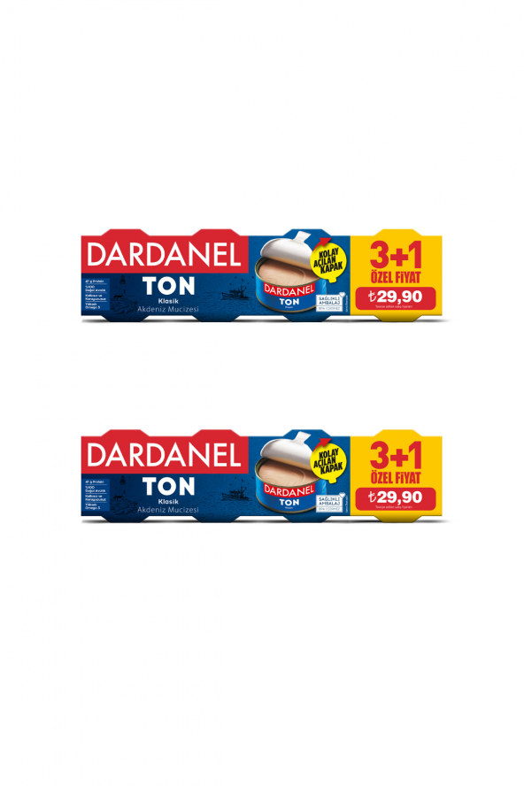 Dardanel Ton Balığı 4 x 75 G 2li Paket