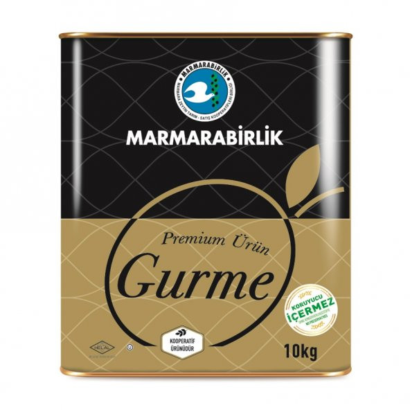 Marmarabirlik Gurme 261-290 KB Premium Siyah Zeytin 10 KG
