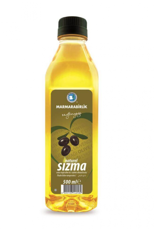 Marmarabirlik Naturel Sızma Zeytinyağı Pet 500 ML