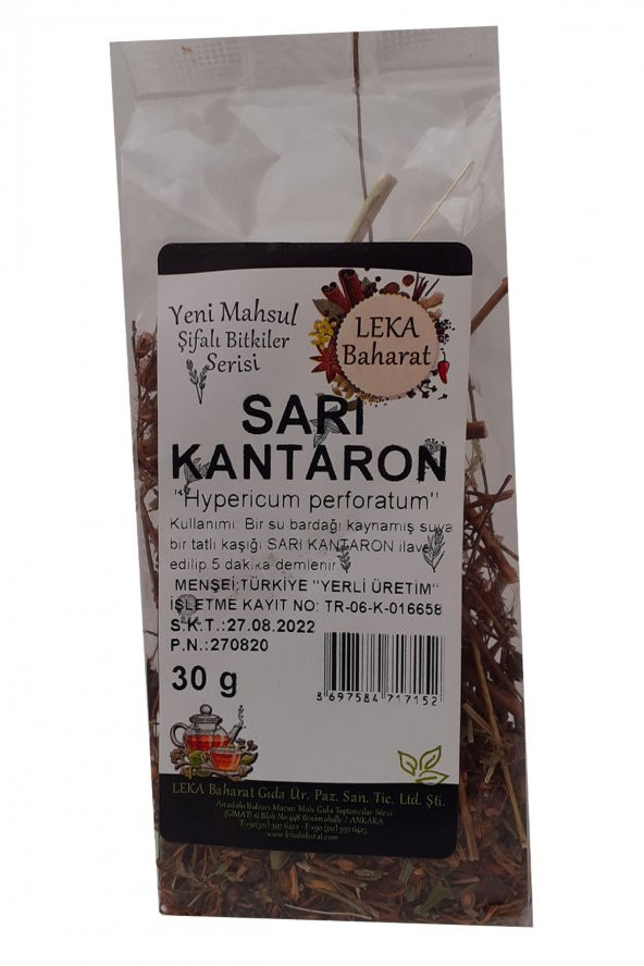 Leka Baharat Sarı Kantaron 30 G