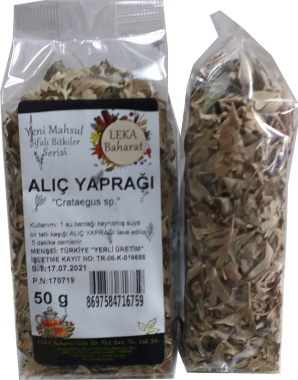 Leka Baharat Alıç Yaprağı 50 G