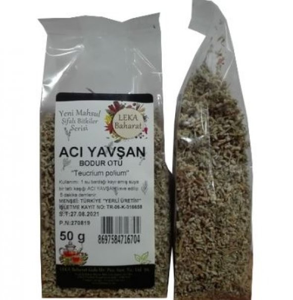 Leka Baharat Acı Yavşan 50 G