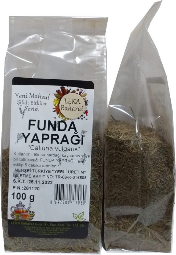 Leka Baharat Funda Yaprağı 100 G