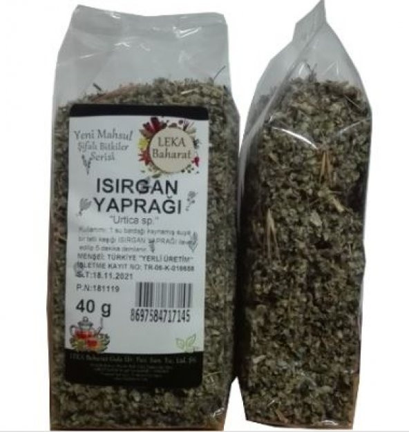 Leka Baharat Isırgan Yaprağı 40 G