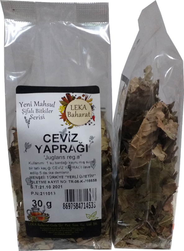 Leka Baharat Ceviz Yaprağı 30 G