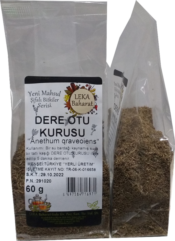 Leka Baharat Dereotu Kurusu 60 G