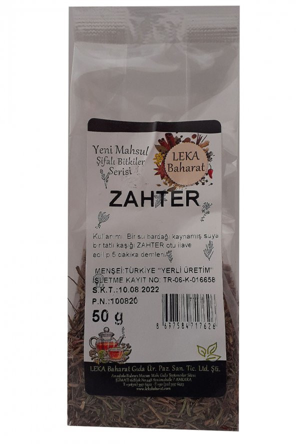 Leka Baharat Zahter 50 G