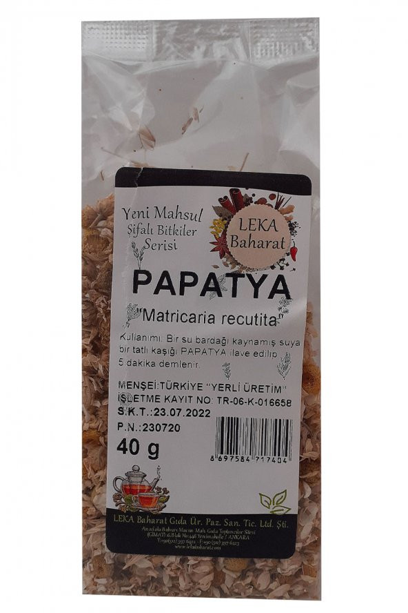 Leka Baharat Papatya 40 G