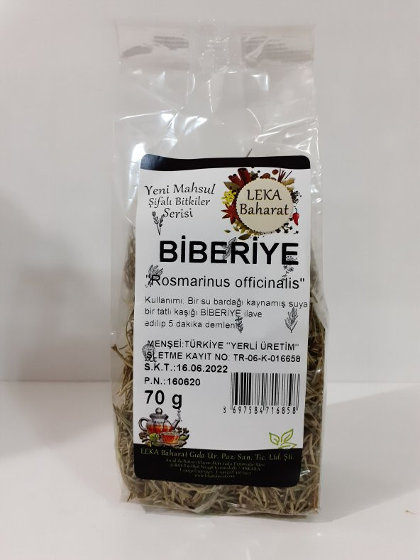 Leka Baharat Biberiye 70 G