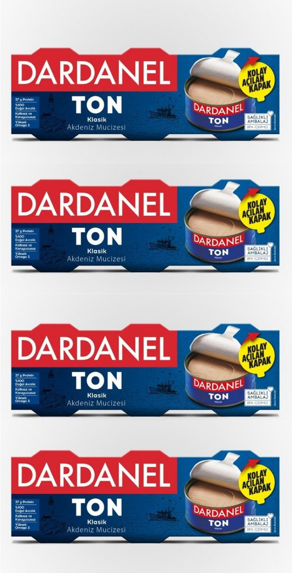 Dardanel Bitkisel Yağlı Ton Balığı 12 x 75 G