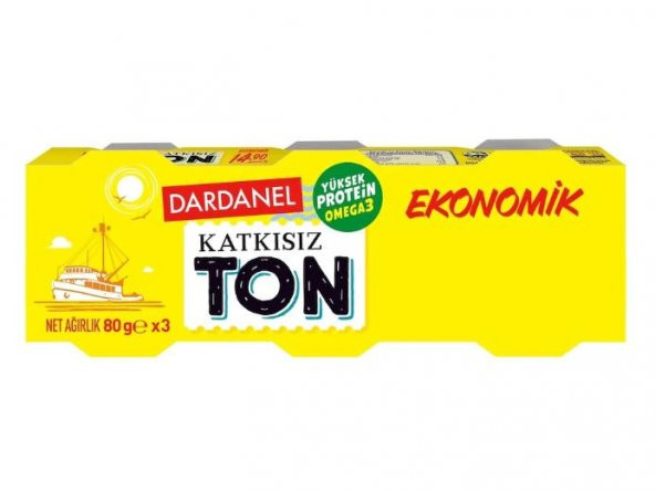 Dardanel Ekonomik Ton Balığı 3 x 75 G