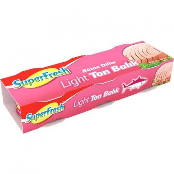 Superfresh Light Ton Balığı 3 x 75 G