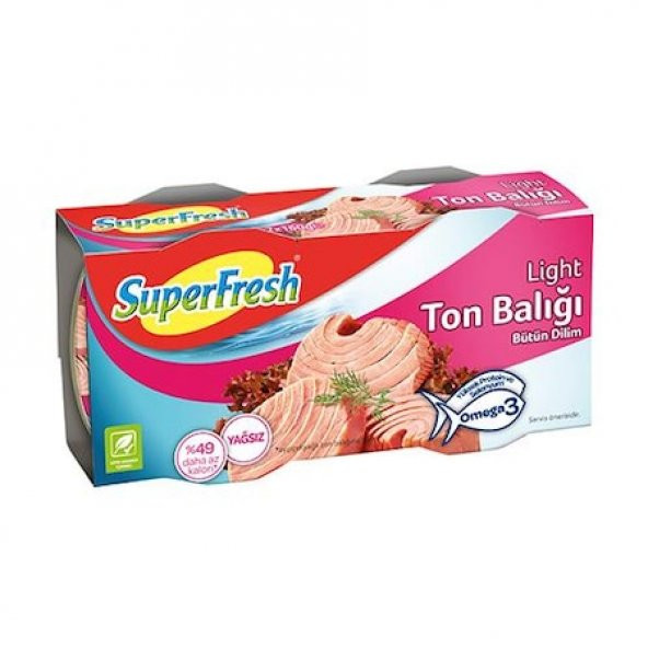 Superfresh Light Ton Balığı 140 Gr X 2 Adet