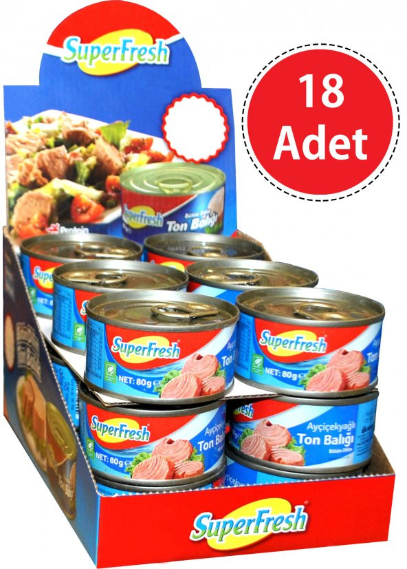 Superfresh Ton Balığı 18 x 75 G ürün görseli